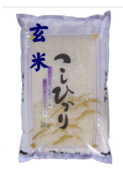 画像1: 【玄米】令和6年産福島県産会津コシヒカリ5ｋｇ[石抜き処理済]　●送料無料(北海道・九州・沖縄を除く) (1)